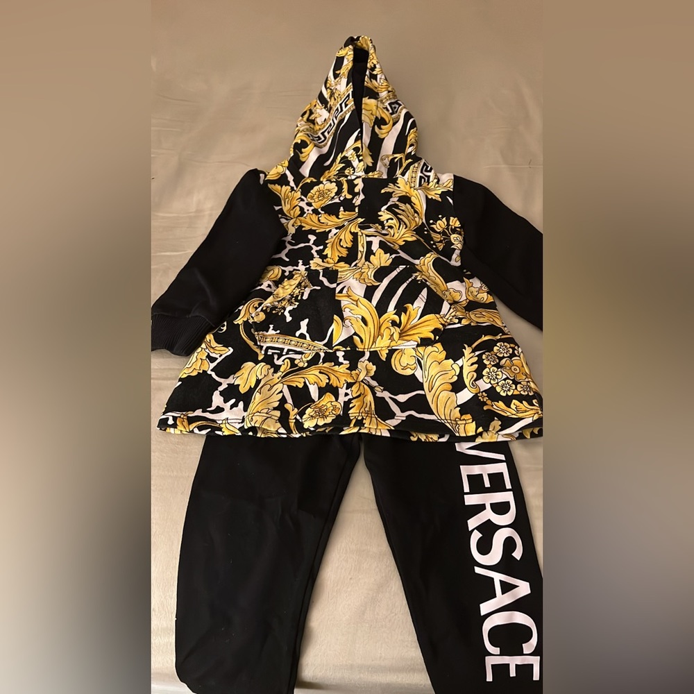 Authentic Toddler Versace Set